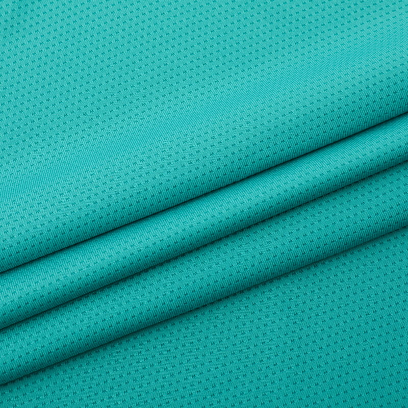 Poly Spandex Stretch Mesh Jersey stickat tyg